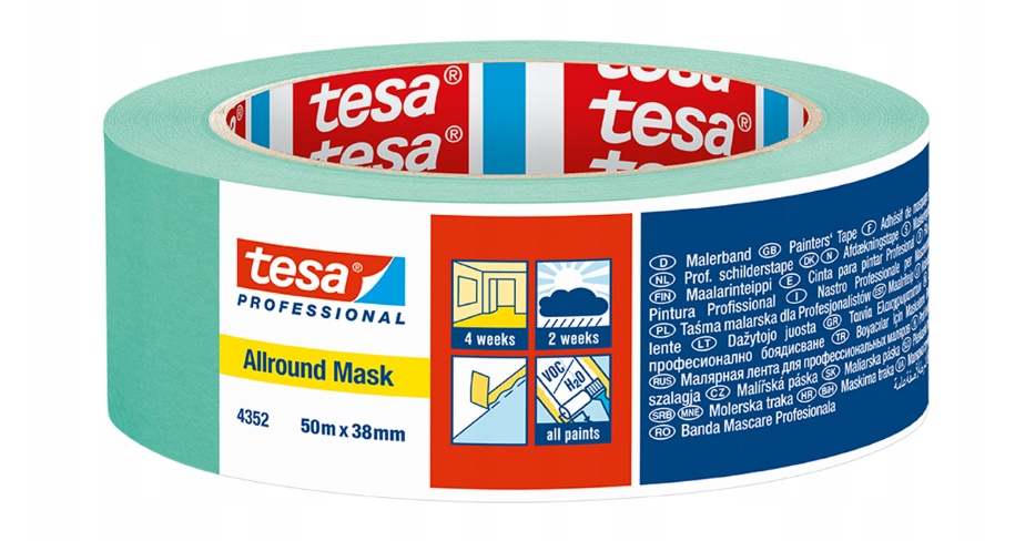 TESA 04352 TAŚMA MALARSKA MASKUJĄCA 50M X 38MM