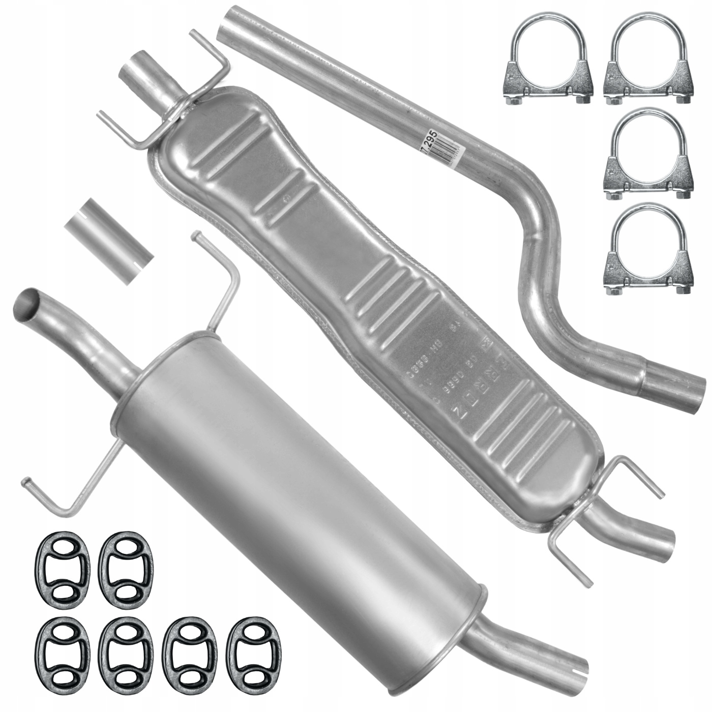 Tłumik zestaw Opel Astra H III 3 1.6 1.8 Hatchback