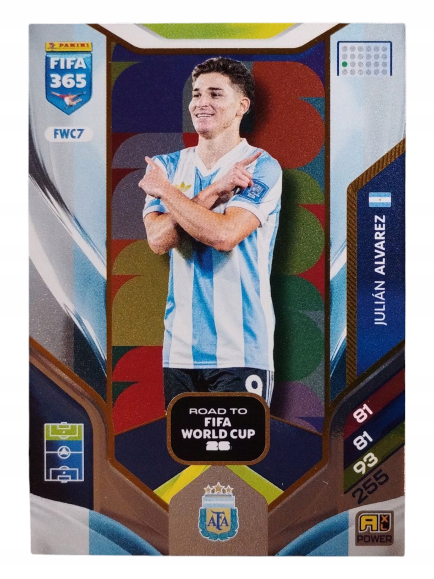 Panini Fifa 365 2026 Road To Fifa World Cup 26 Julian Alvarez FWC7