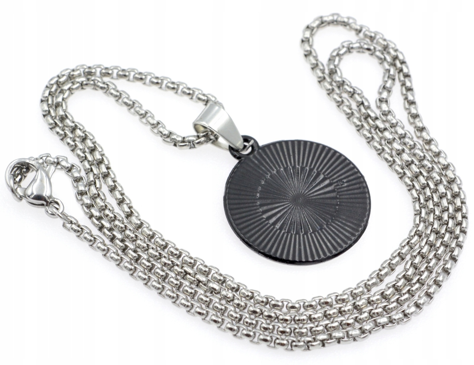 Wisiorek zawieszka Pokeball POKEMON łańcuszek 55cm 2mm mocny splot Splot Inny splot