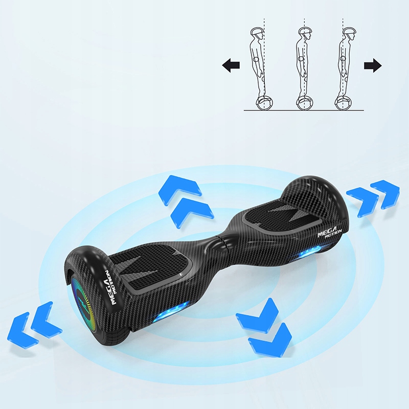 DESKOROLKA ELEKTRYCZNA HOVERBOARD 6,5 CALA Model A03-01