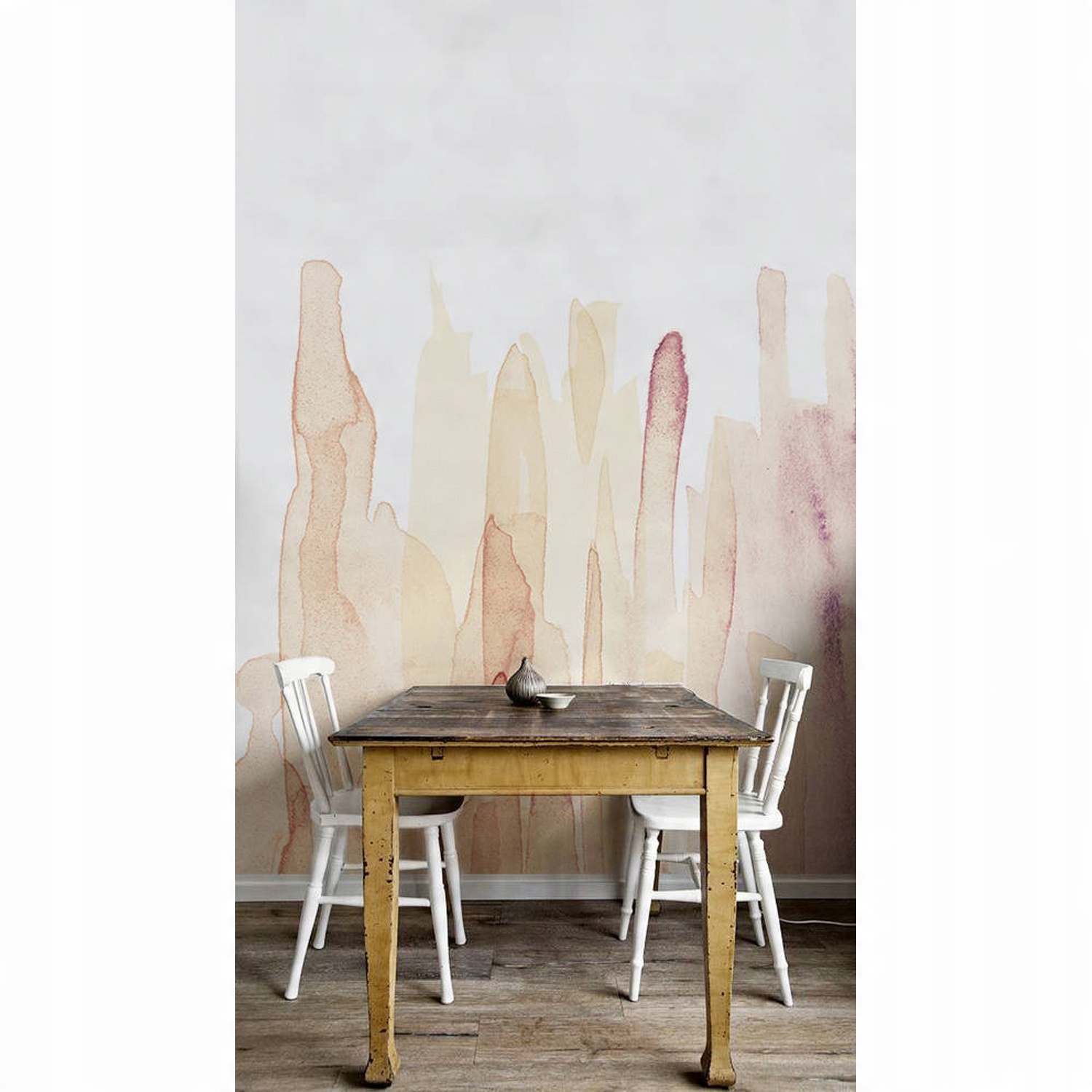 

Foto tapeta samoprzylepna Akwarela linie 250x104cm