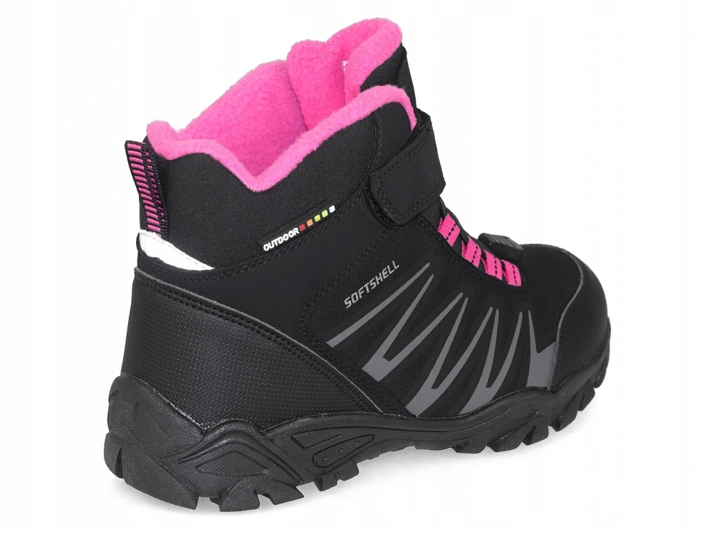 DAMSKIE BUTY TURYSTYCZNE SOFTSHELL TREKKINGOWE Ocieplenie nie