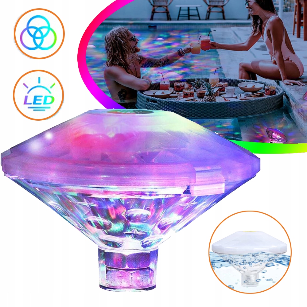 OŚWIETLENIE PODWODNE DO BASENU, WODOSZCZELNE OŚWIETLENIE DO STAWU, BASENÓW