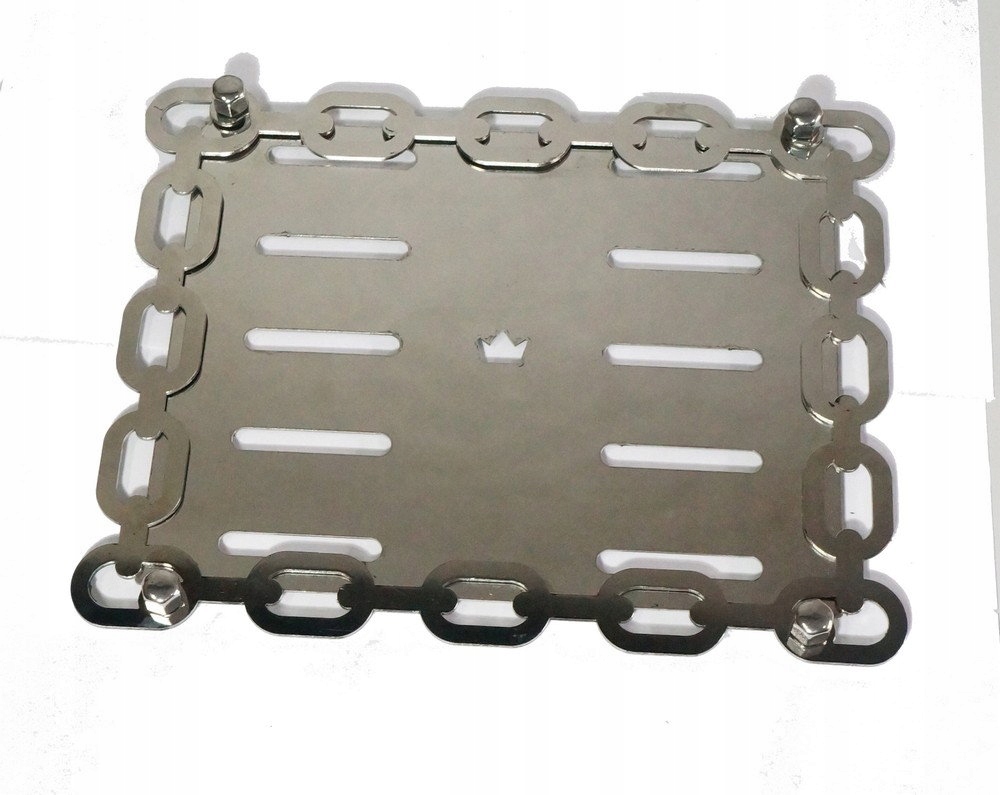 МЕТАЛЕВА РАМКА НОМЕРНОГО ЗНАКА З НЕРЖАВІЮЧОЇ СТАЛІ