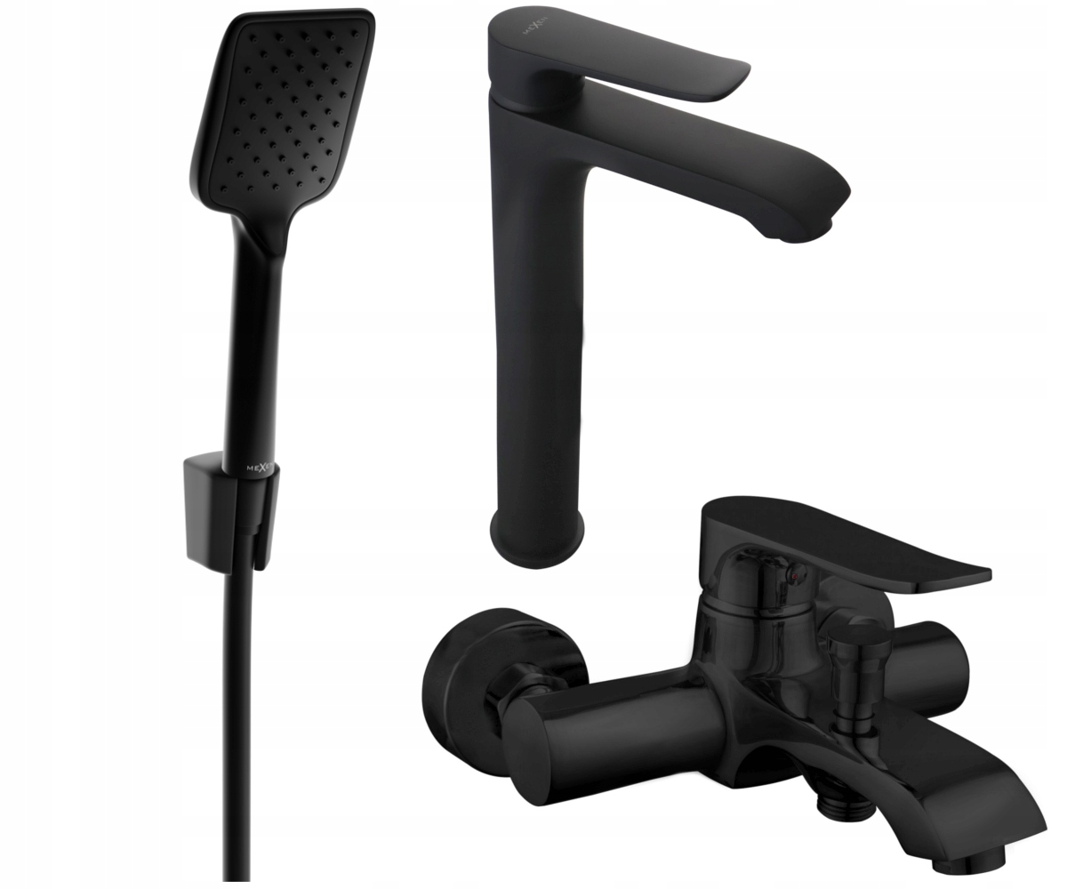 

Mexen Pecos R62 Zestaw Wannowy Bateria Czarny