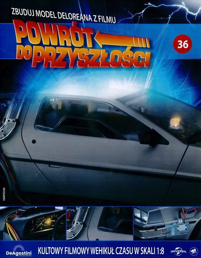 Kolekcja Delorean Powrót Do Przyszłości nr 36