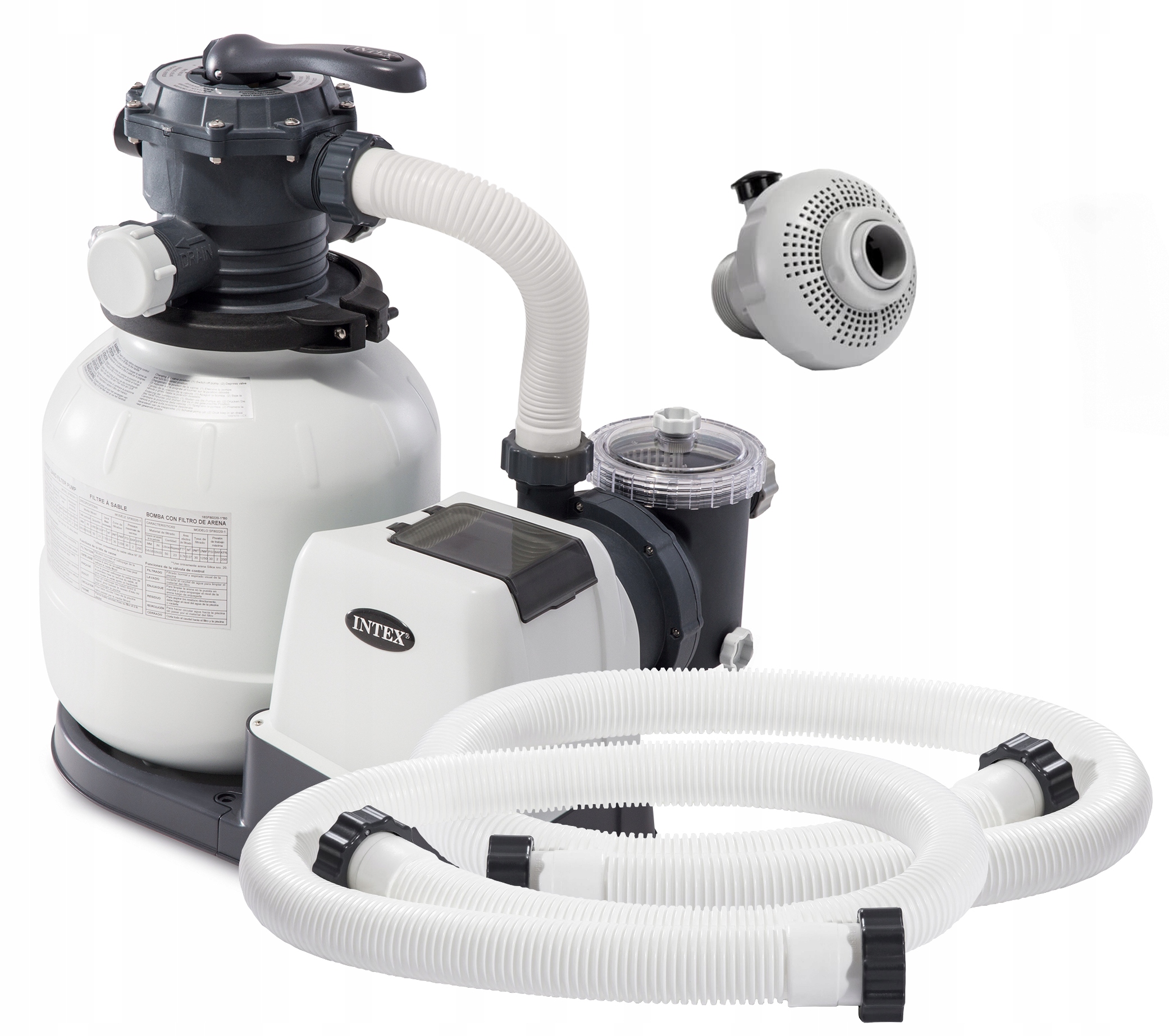 Intex 26646 Pompa Piaskowa 7900l/h Timer