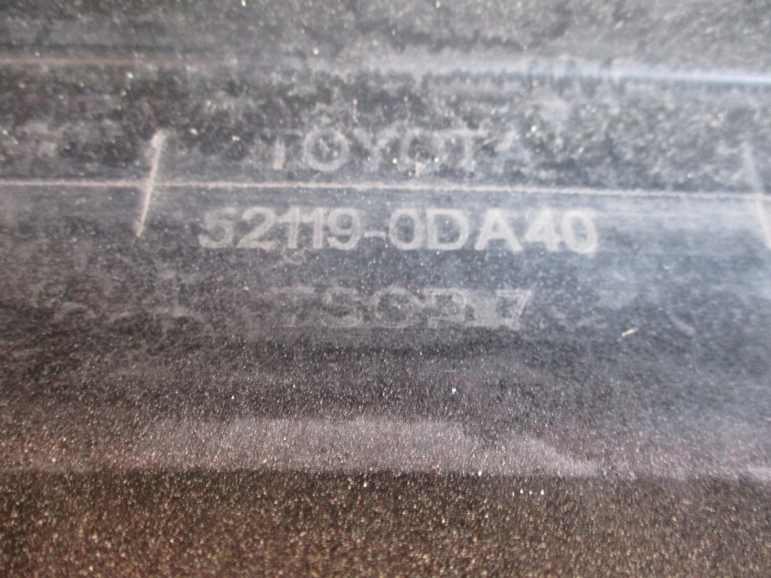 FRONTSTOSSSTANGE VORNE TOYOTA YARIS III 17