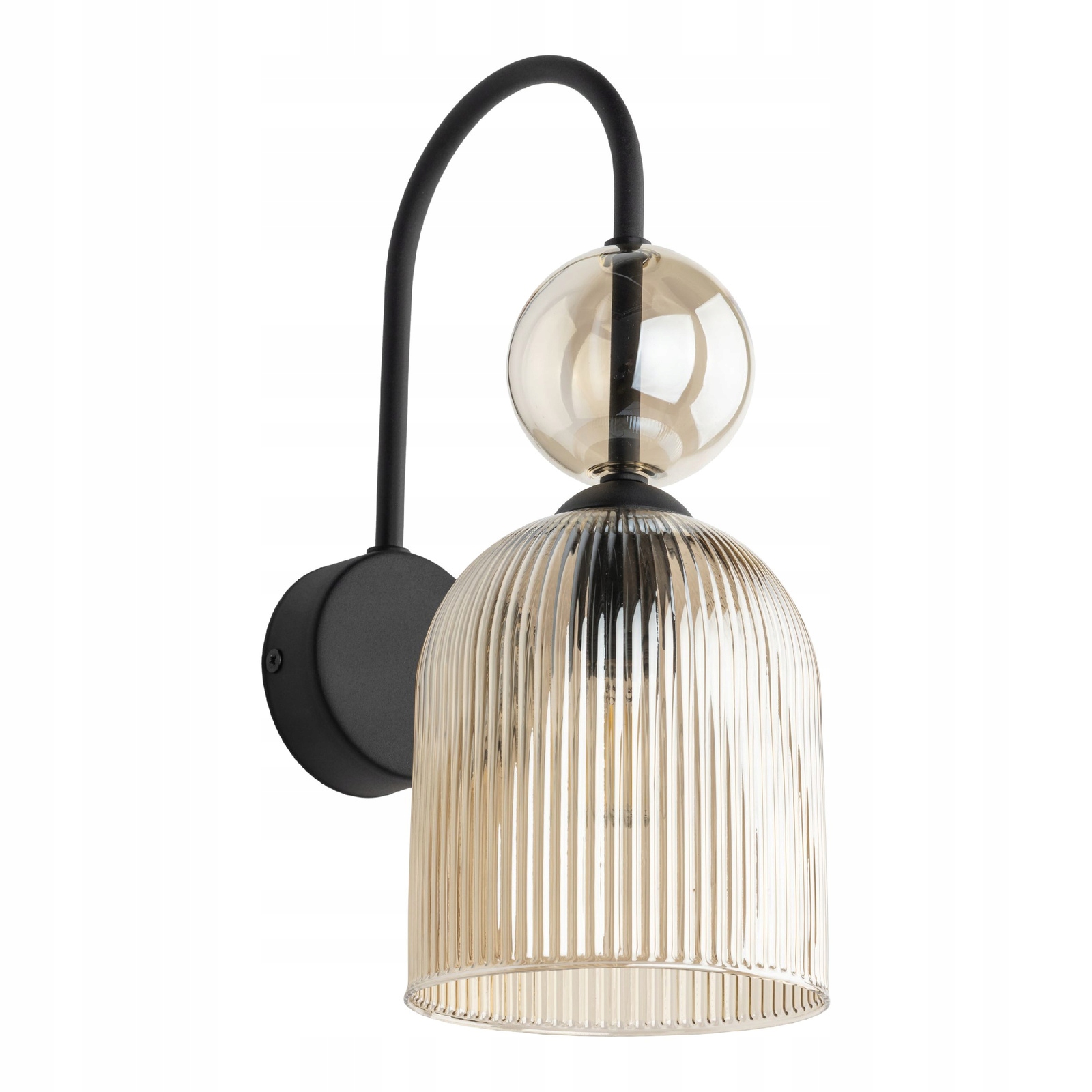 Nástěnná lampa elegantní glamour do obývacího pokoje ložnice Sophia Cognac