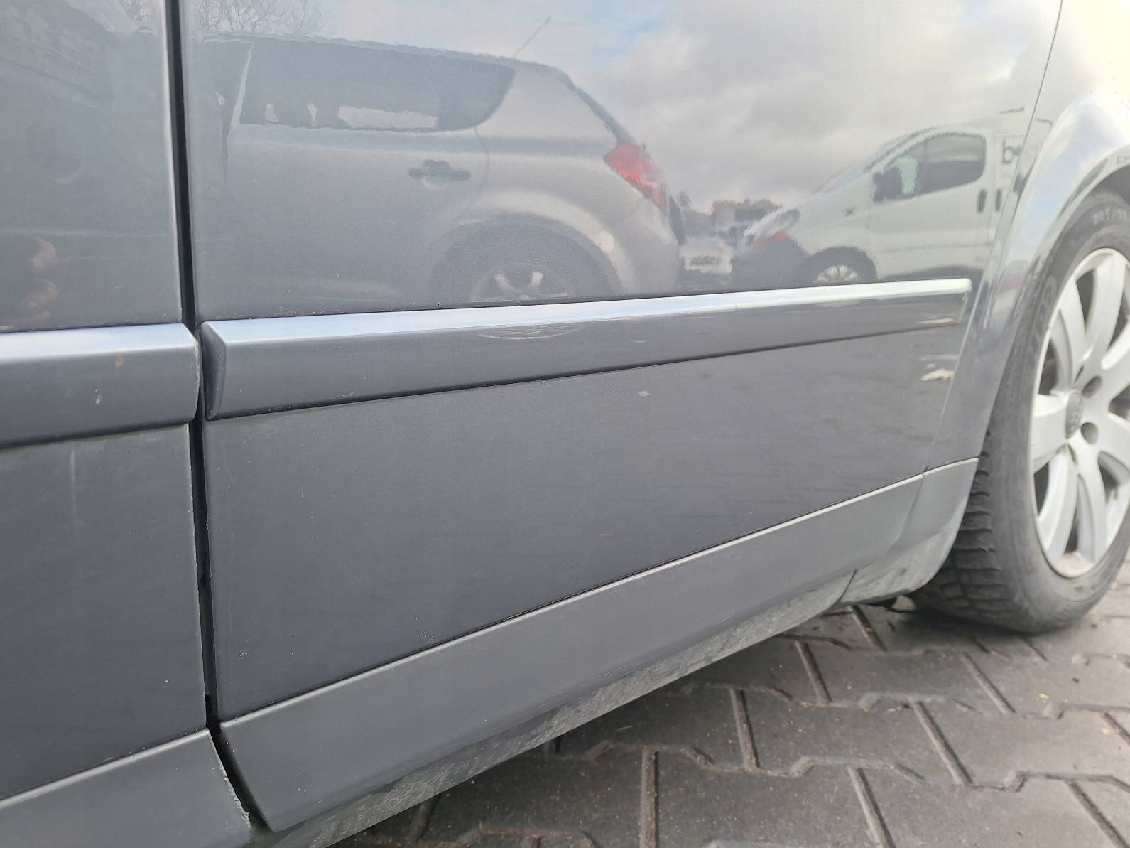 door complete left rear part AUDI A4 B6 LX7Z