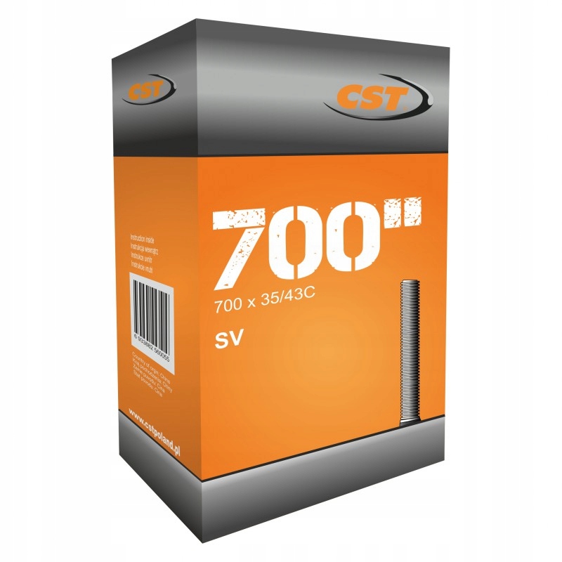 

Cst Dętka 700x35/38/40/42/43 Av Samochodowy 40mm