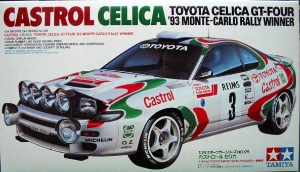 Plastová sada Tamiya 24125 Castrol Celica 1/24 Hobby Novinka