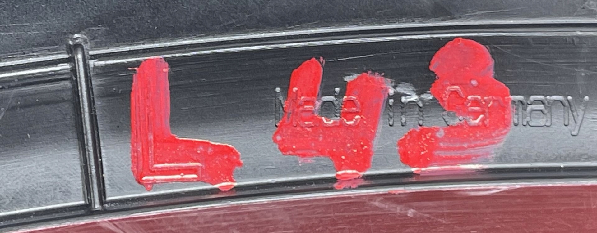 L43 AUDI Q2 81A modanatura parafango sinistra posteriore 81A853817A