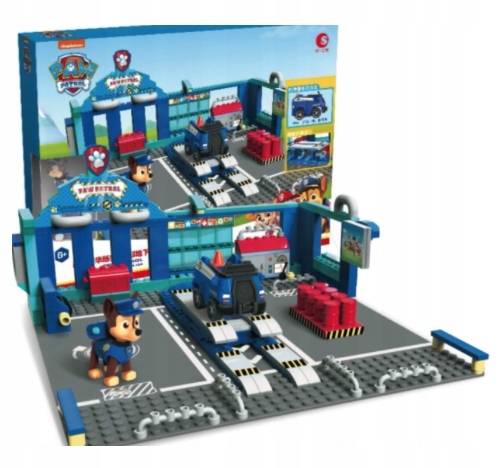 

Klocki Paw Psi Patrol Warsztat Garaż Samochody