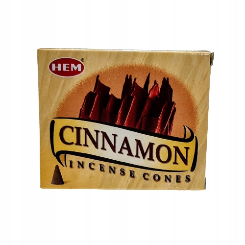 

Indyjskie Kadzidła Stożkowe Cinnamon