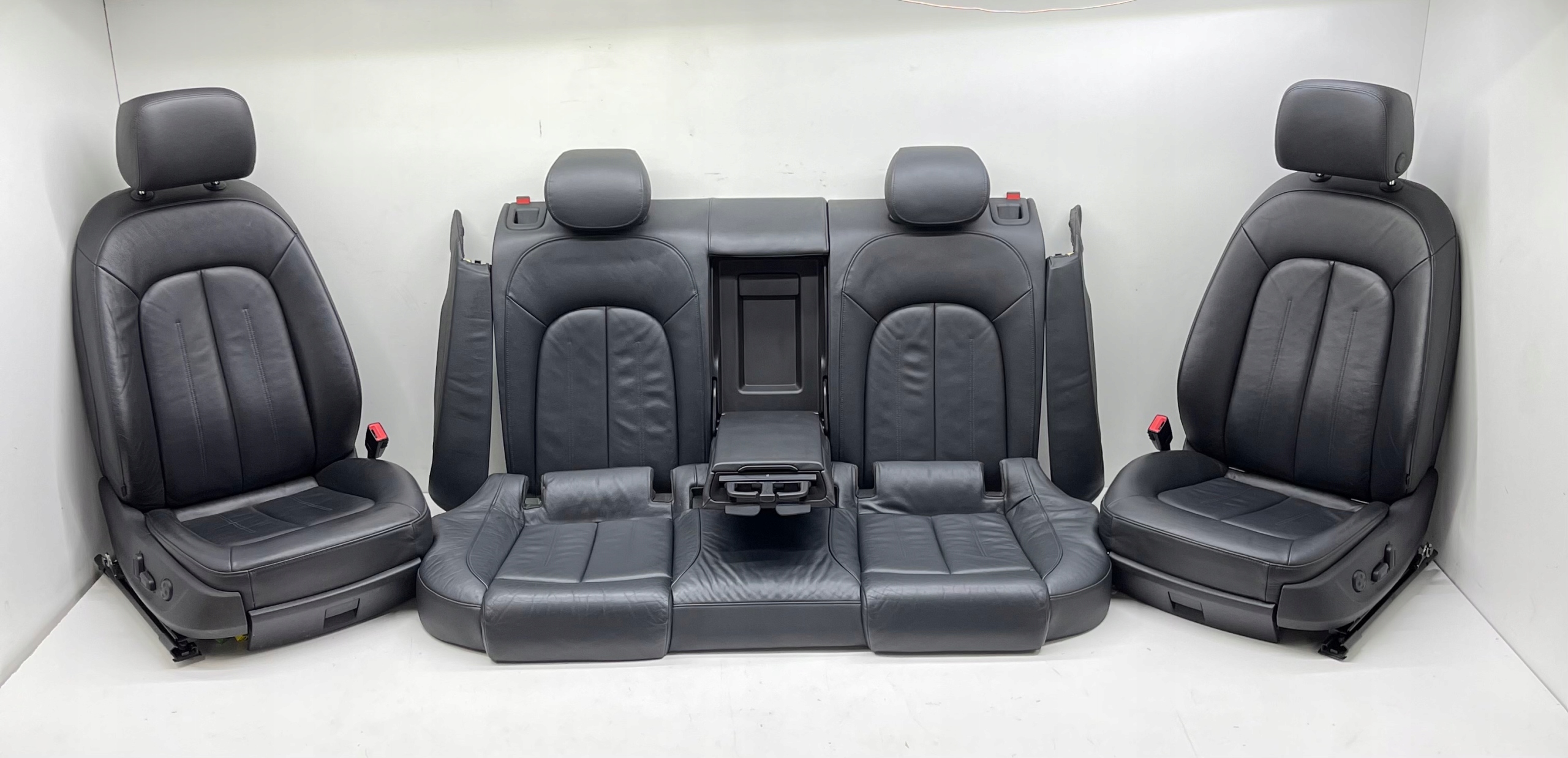 AUDI A7 C7 Sitze Sitze GRZANE innere komplet Leder Seiten UK