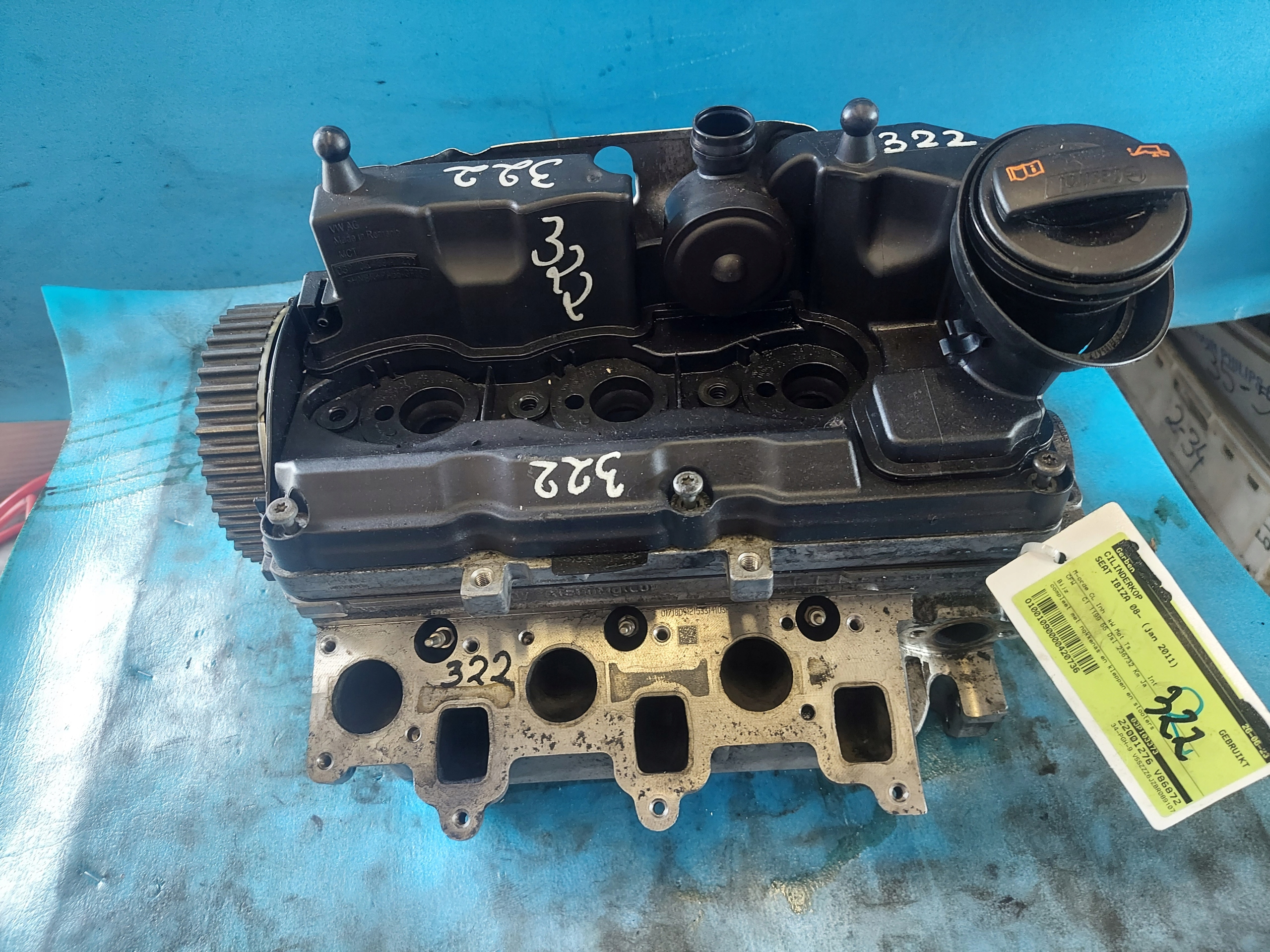 glava IBIZA 1.2 TDI CFW