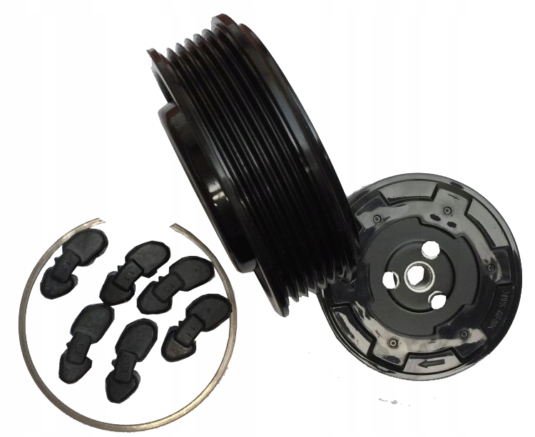 SPRZĘGŁO SPRĘŻARKI AUDI VW DENSO 6PK