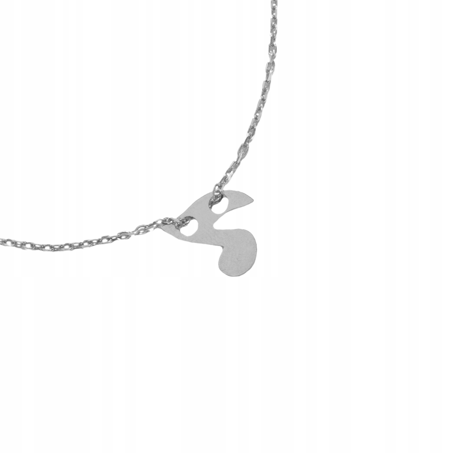 Srebrna bransoletka celebrytka NUTKA