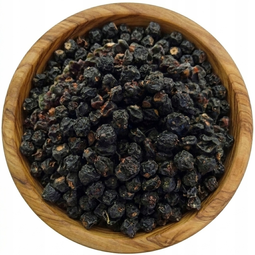 Bez czarny Owoc bzu czarnego suszony (Sambucus nigra) Mystic.Garden 10 kg