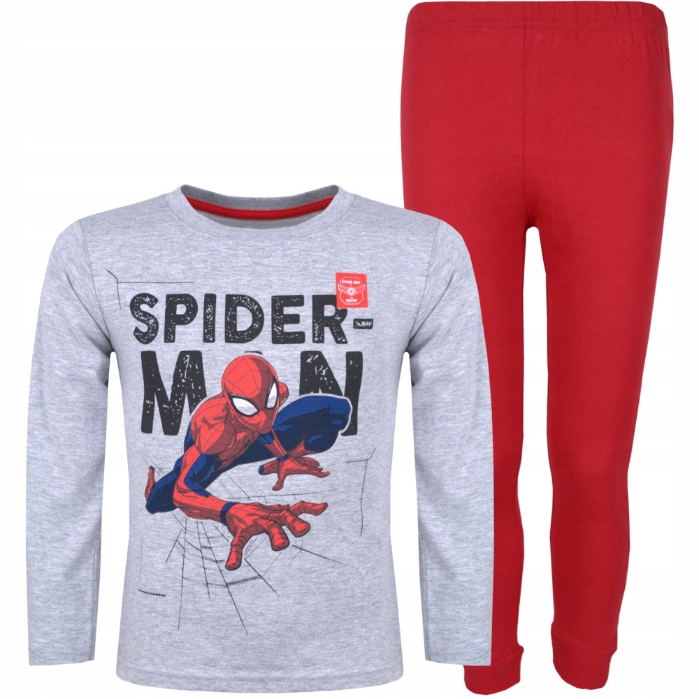 

Piżama Spiderman szaro-czerwona 128