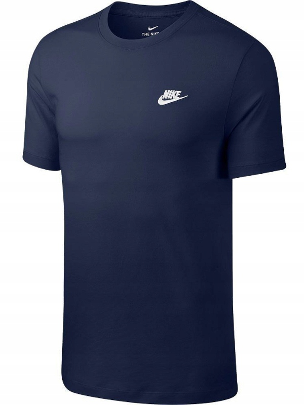 Tričko pánské Nike AR4997-410 bavlněné sportovní tričko, modrá, velikost XL