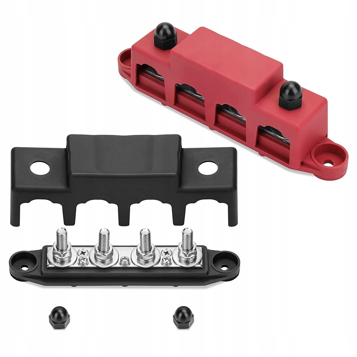 BLOK DYSTRYBUCYJNY ZASILANIA 4 x M8 DO ŁODZI SAMOCHODU 12V 250A 2SZT Kod producenta M8LUOZHU