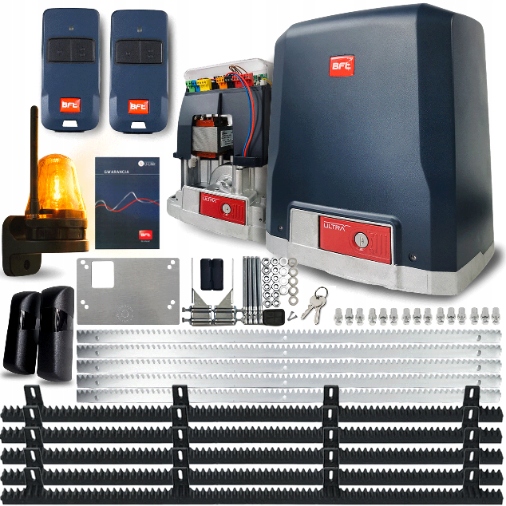 Zestaw Napęd Do Bramy przesuwnej Bft Deimos Ultra B600 5xlistwa 2xpilot Fot