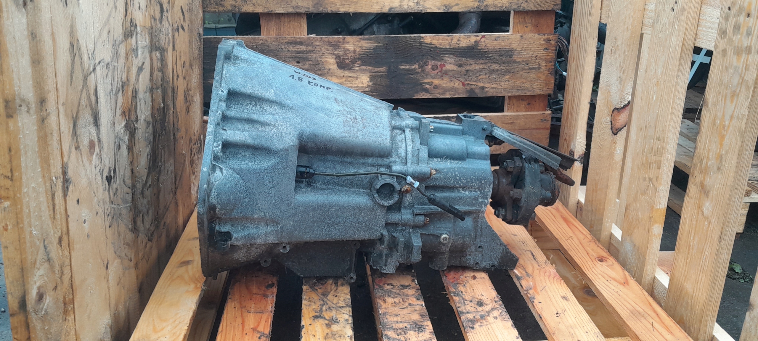 gearbox, manual MERCEDES W203 1.8 compressor; petrol GDANSK