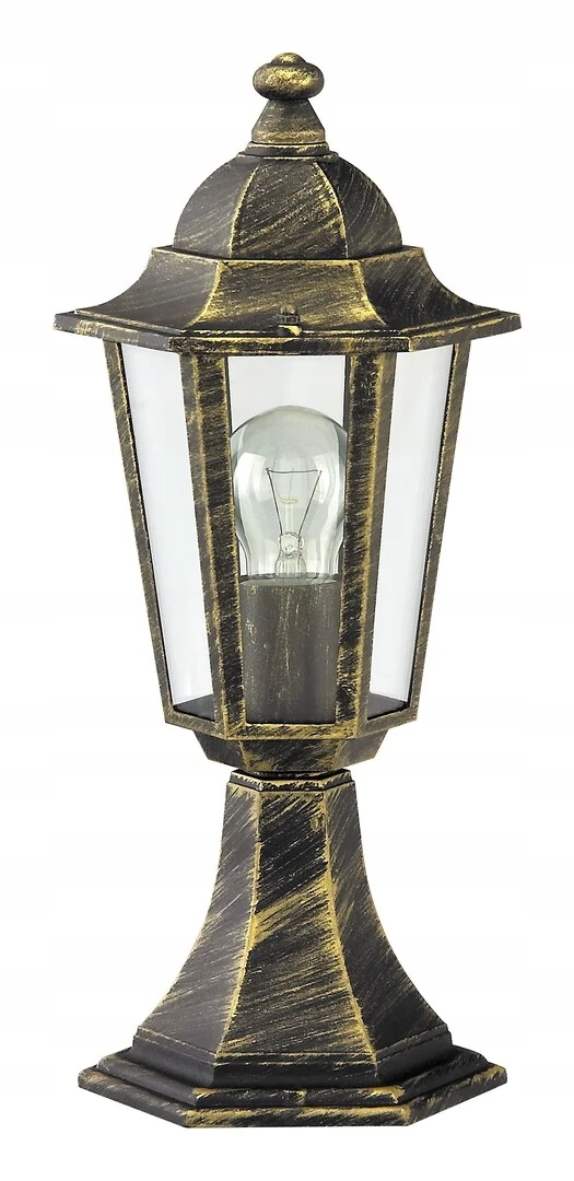 Stojací zahradní lampa 1xE27 Velence starožitné zlato 8236 Rabalux