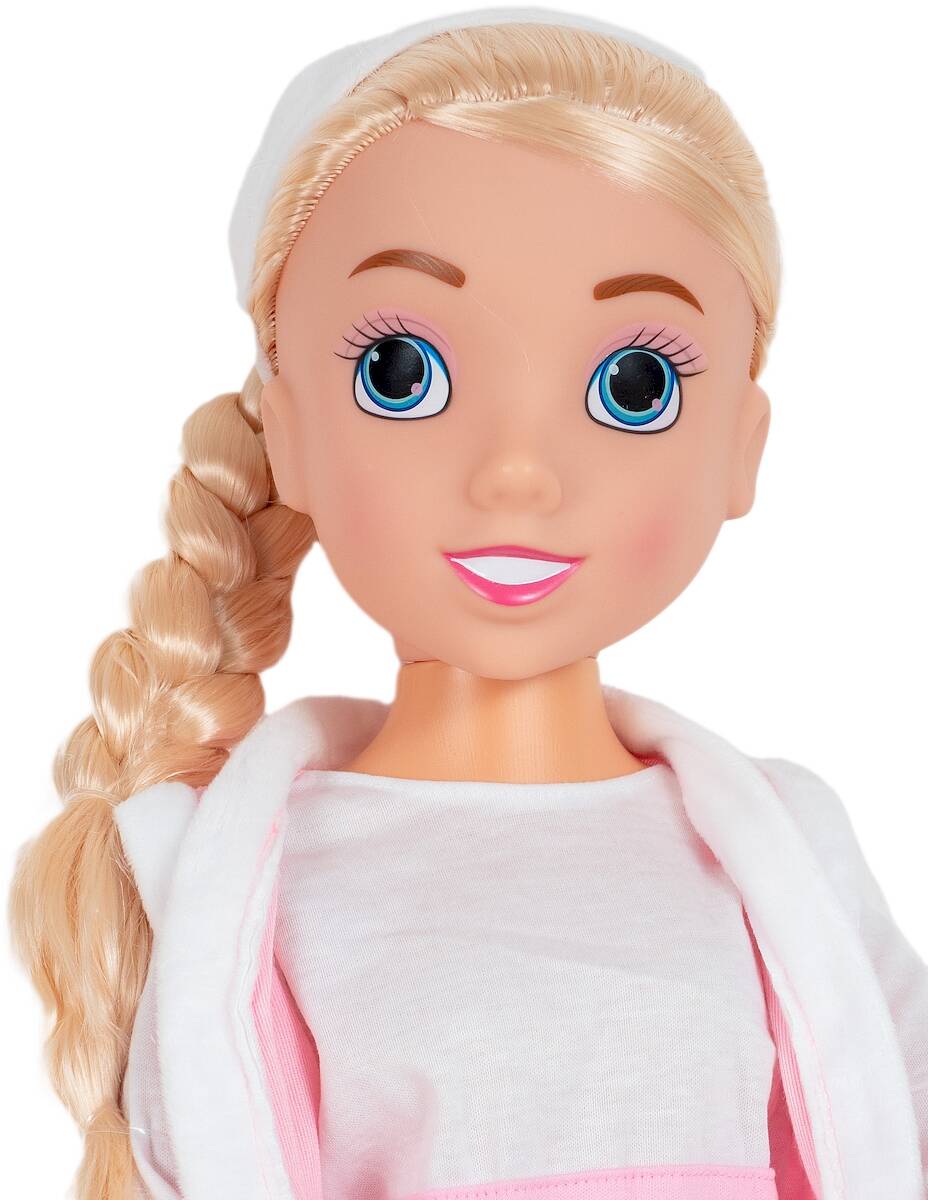DUŻA LALKA PIĘKNA BAMBOLINA 80CM Smily Play NA PREZENT Materiał plastik