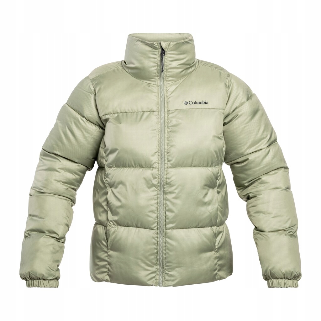 Dámská zimní péřová bunda Columbia Puffect II Full Zip Jacket Safari L