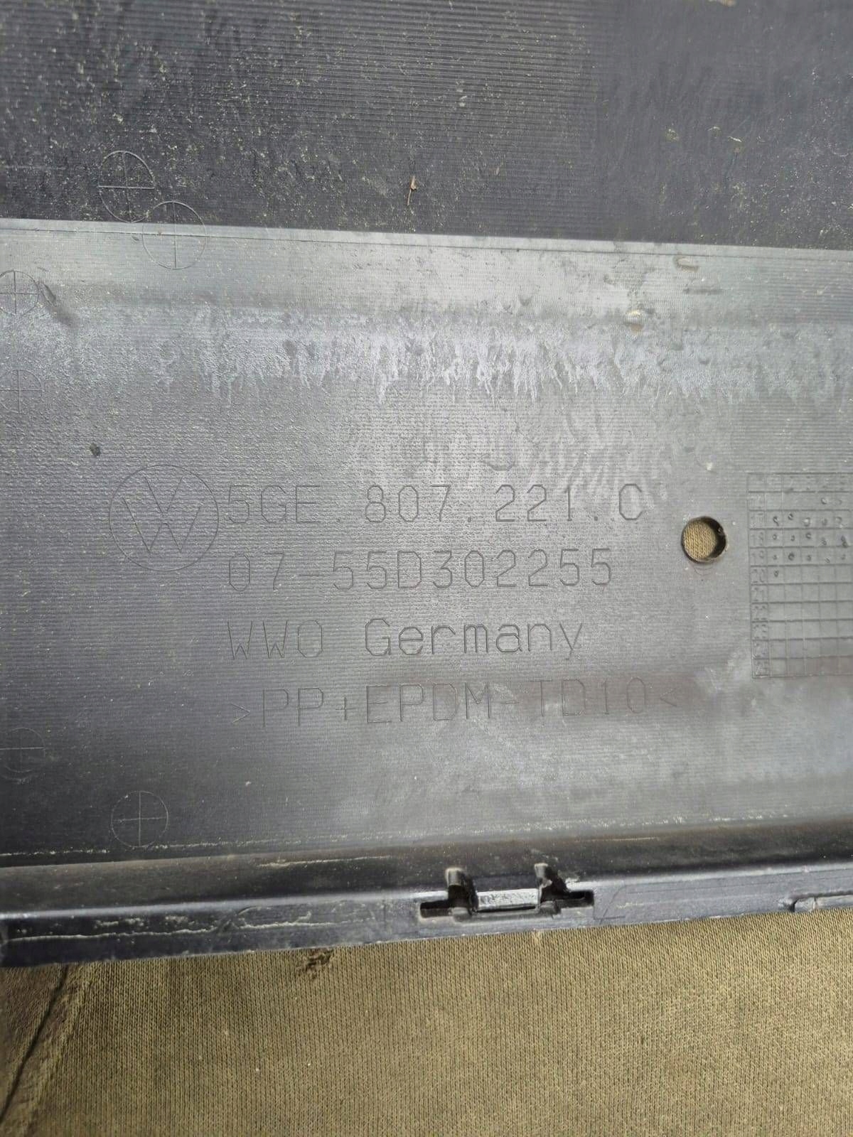 VOLKSWAGEN VW GOLF VII 7 GTE 17-19 LIFT bumper front front SPR PDC