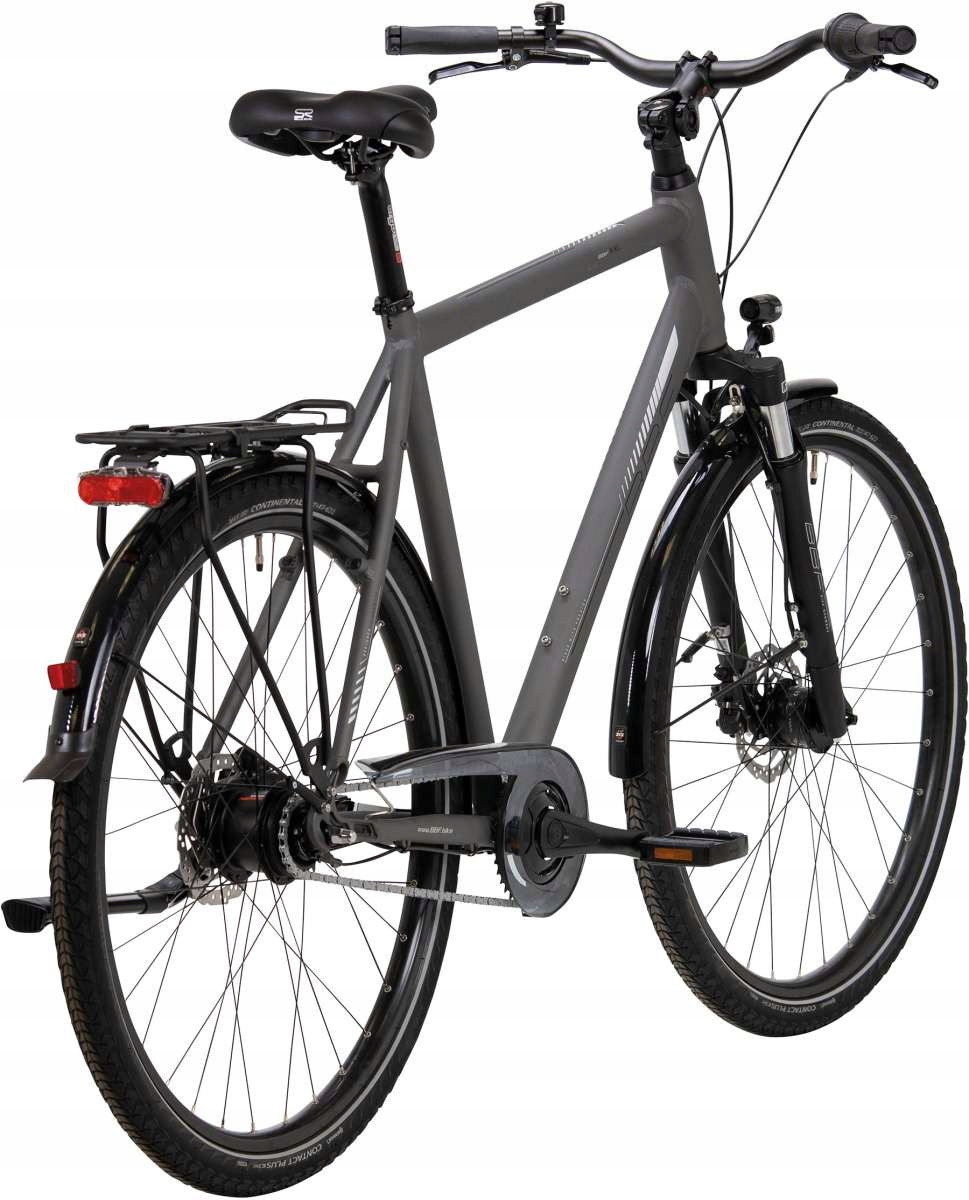 Rower trekkingowy BBF "Ancona XXL" męski 8-biegowy dynamo w piaśc Rozmiar ramy większa