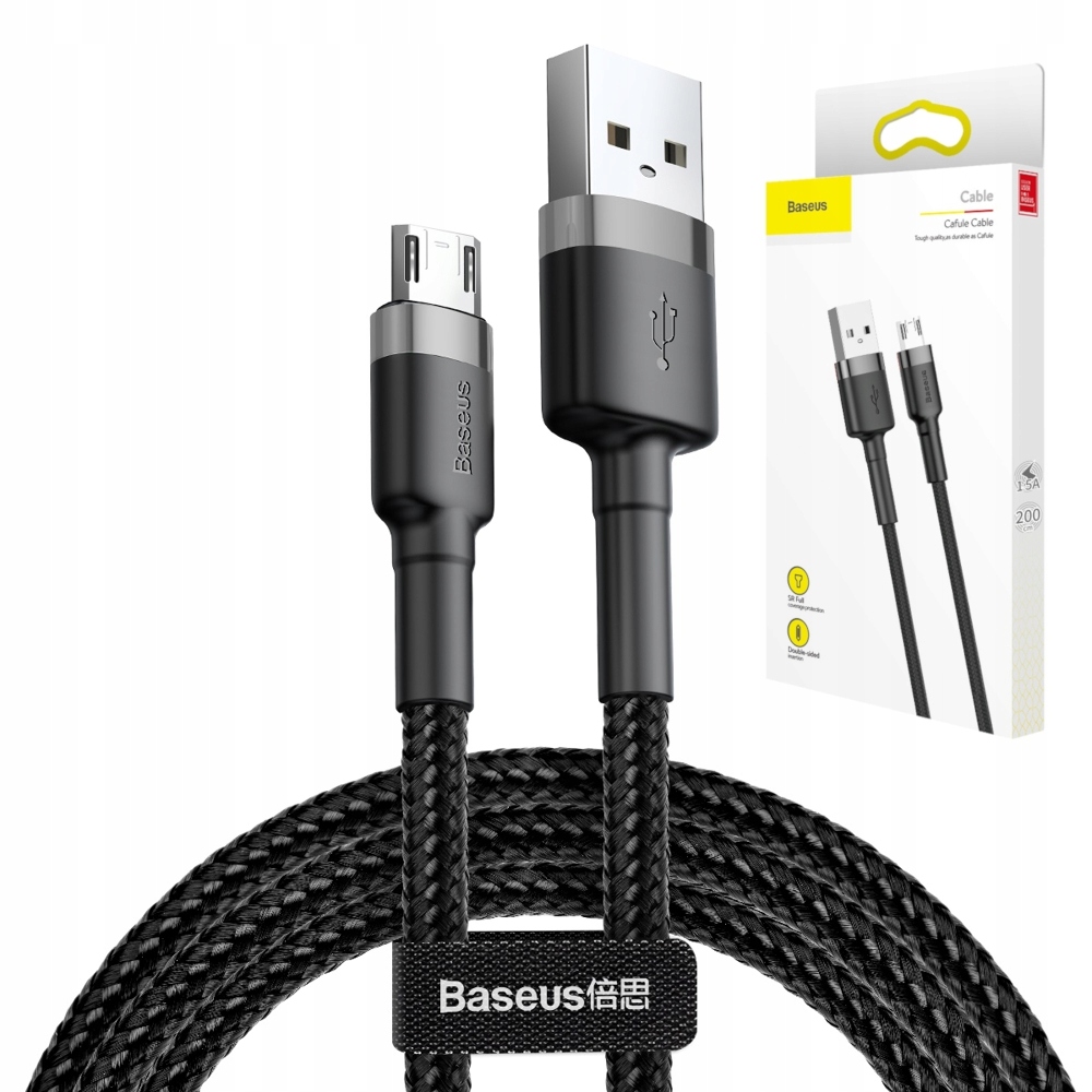

Kabel Micro Usb 2M do Samsung A6 S6 S7 J3 J5