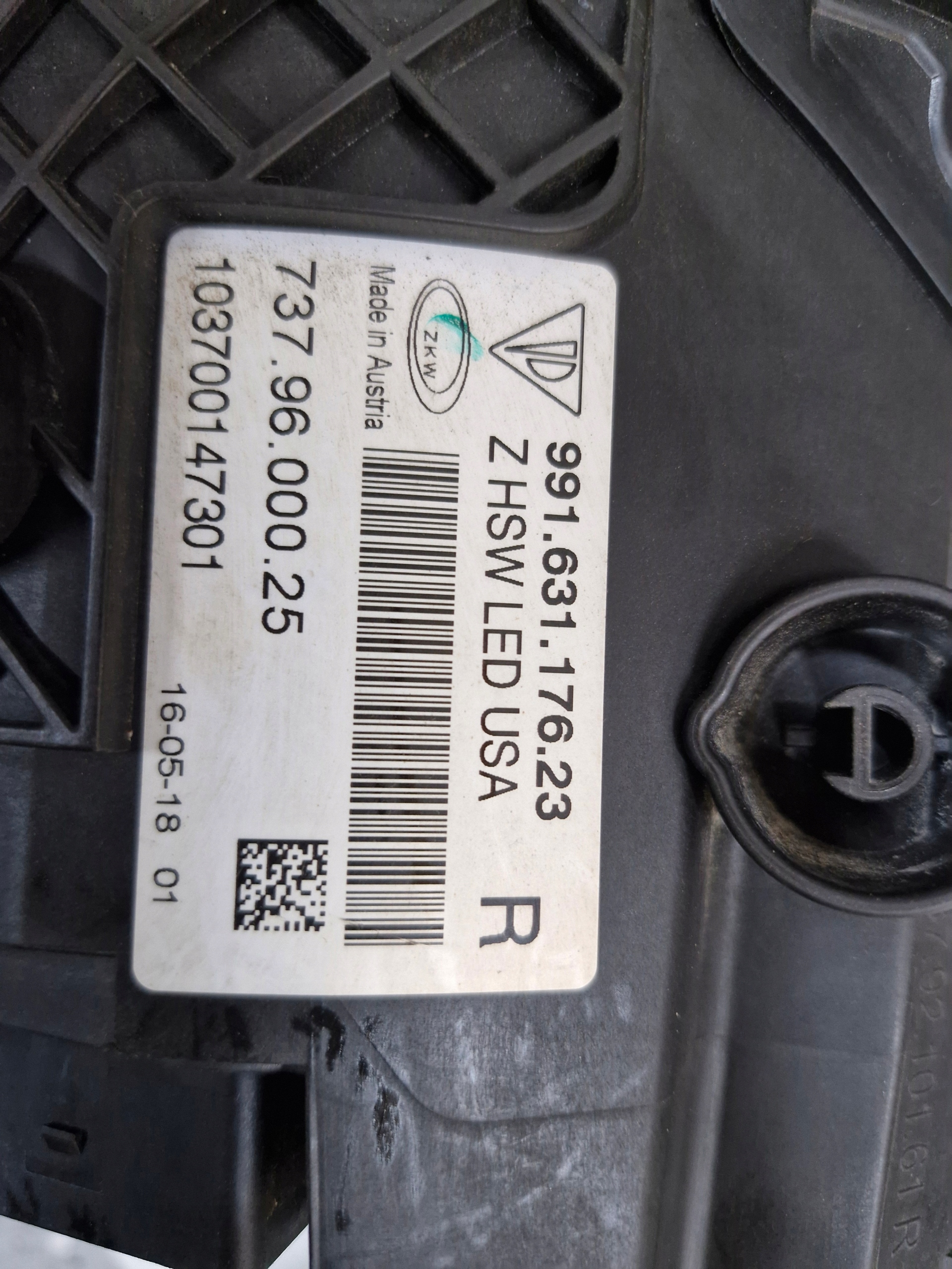 light right Porsche Carrera 911 991 Full Led USA