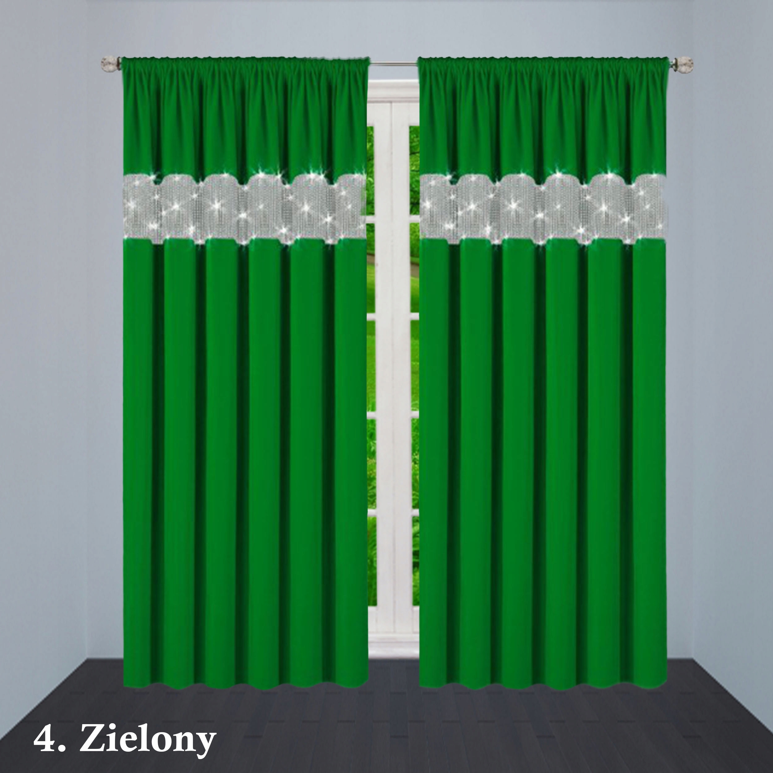 

Zasłony 145 x 240 CM Zasłony Gotowe Diament