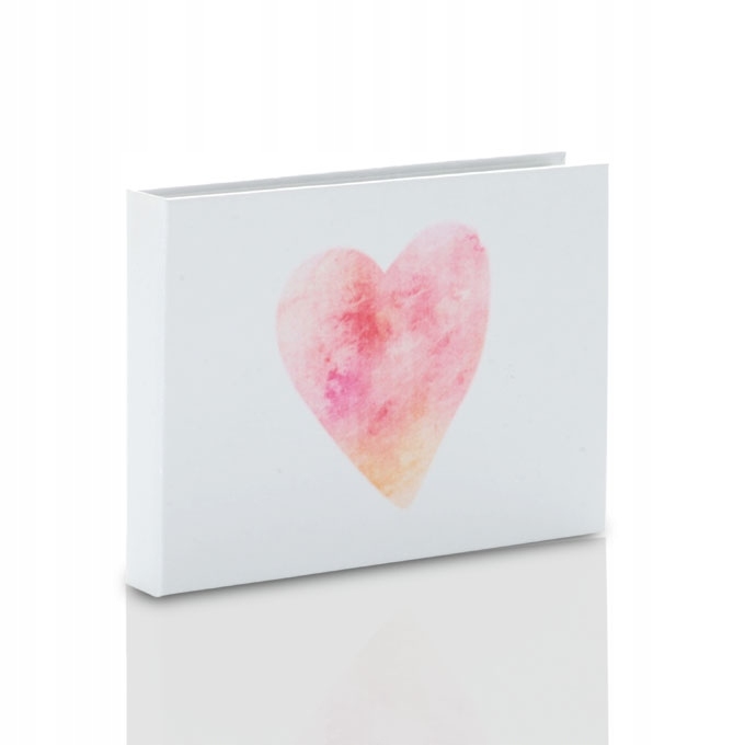 Ozdobne pudełko na pendrive karta kredytowa Serce