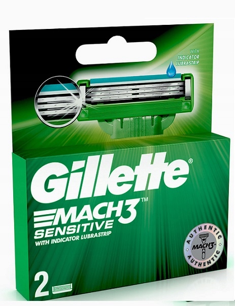 

Gillette MACH3 Sensitive Oryginał 2szt.