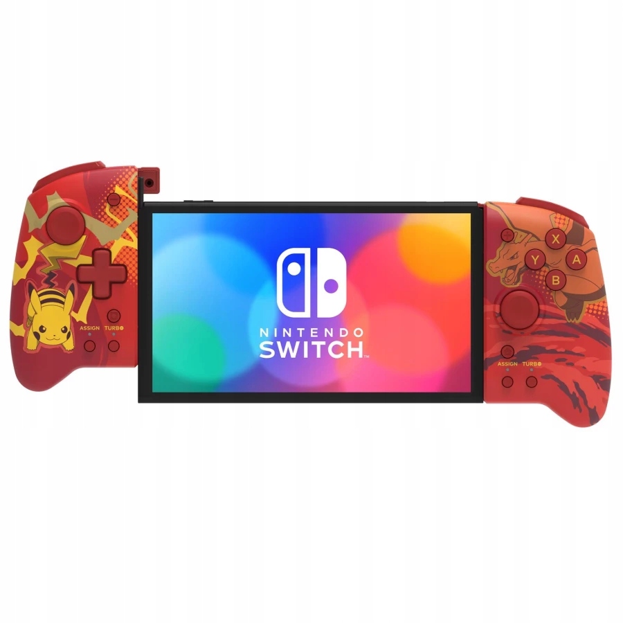 Pad przewodowy do konsoli Nintendo Switch czerwony