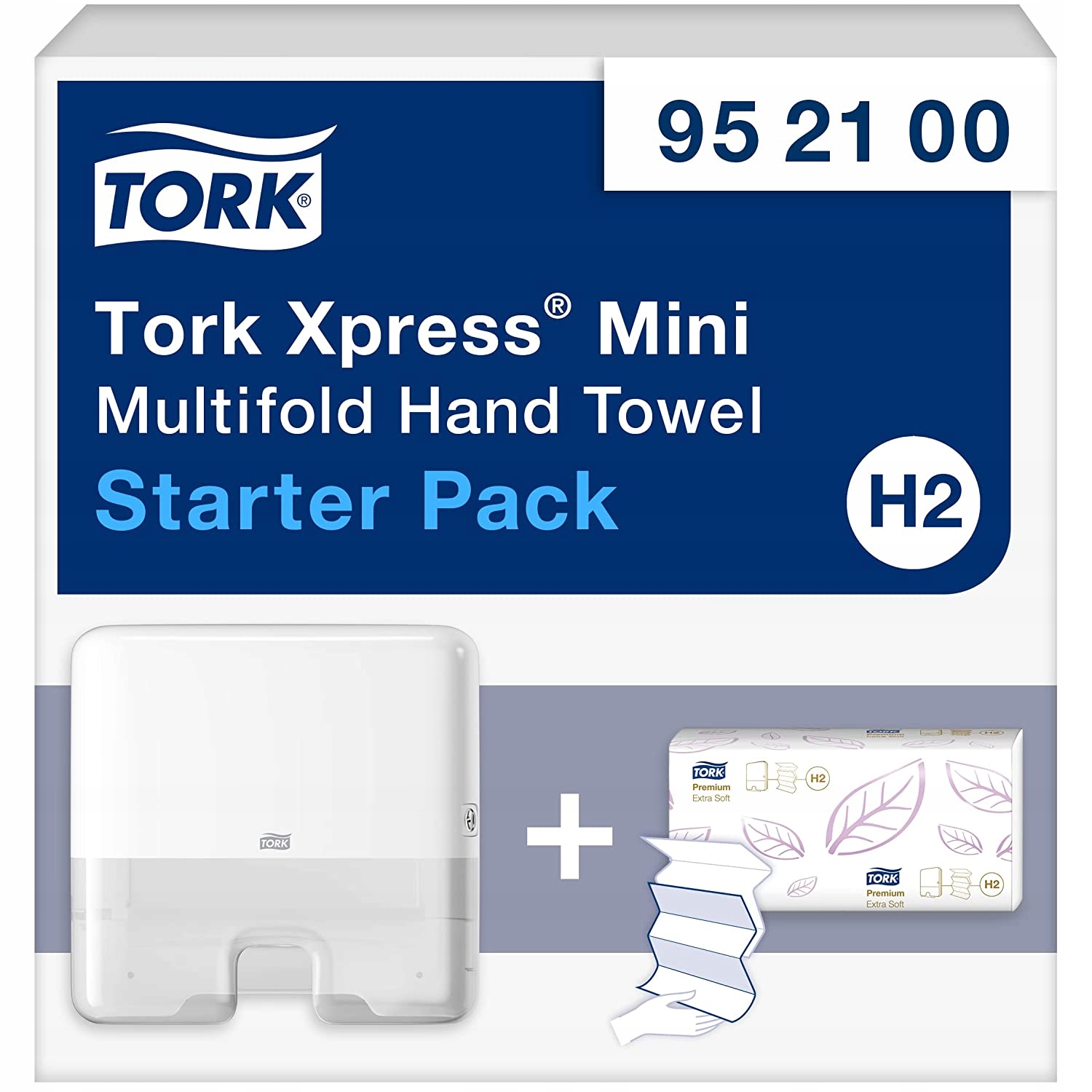 Zásobník na papierové utierky Tork H2 952100 štartovacia vložka