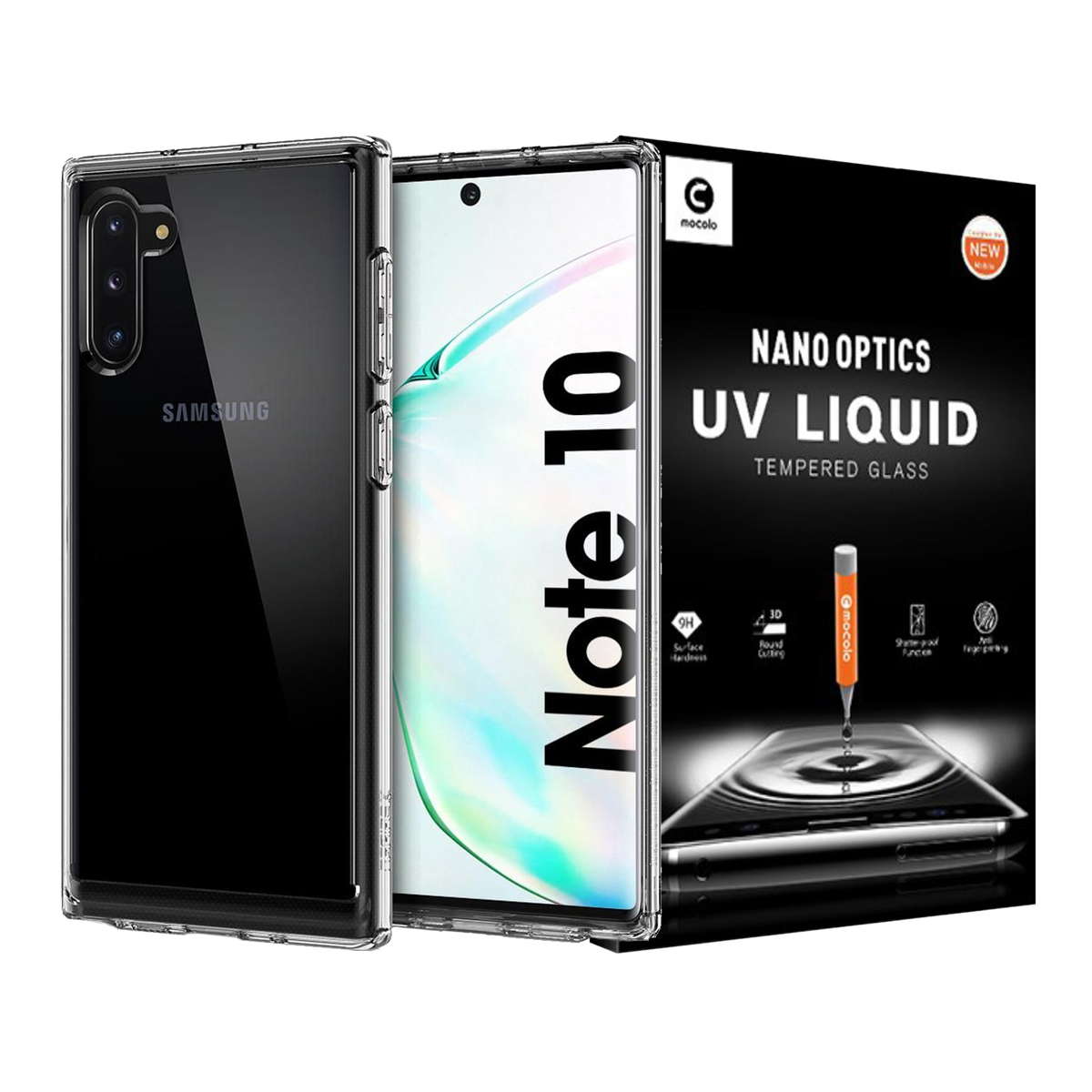 

Spigen Uh Etui Do Galaxy Note 10 + Szkło 3D Uv