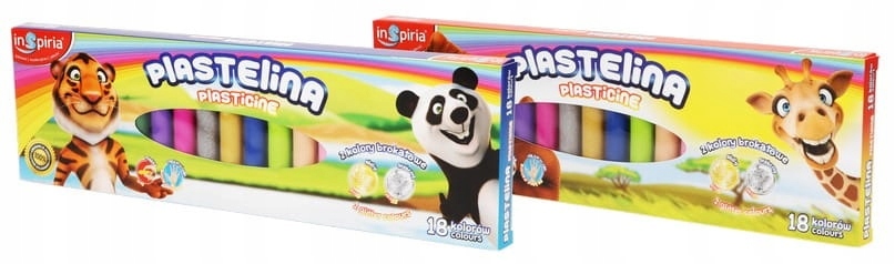plastelina 18 kolorów 6553 INSPIRIA — 7