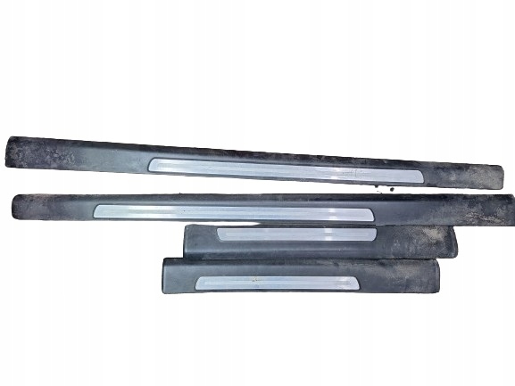 AUDI A6 C6 КВАТТРО НАКЛАДКА НАКЛАДКА ПОРОГА ПЕРЕД ЗАД. КОМПЛЕКТ S-LINE УНИВЕРСАЛd