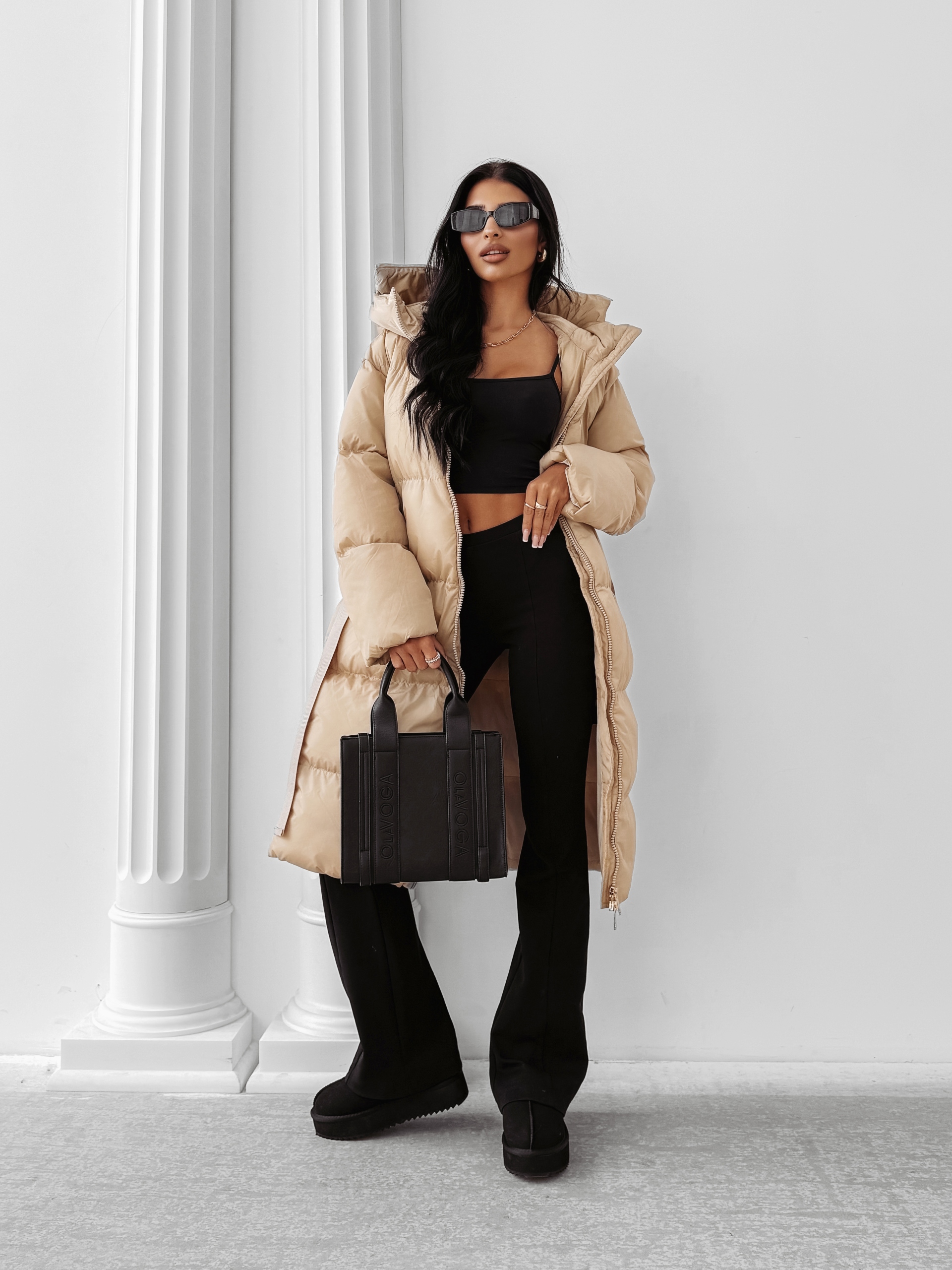 Dámská Bunda Siing Olavoga Béžová