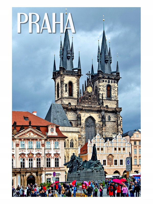 

Praga Zabytki Architektura Magnes na lodówkę