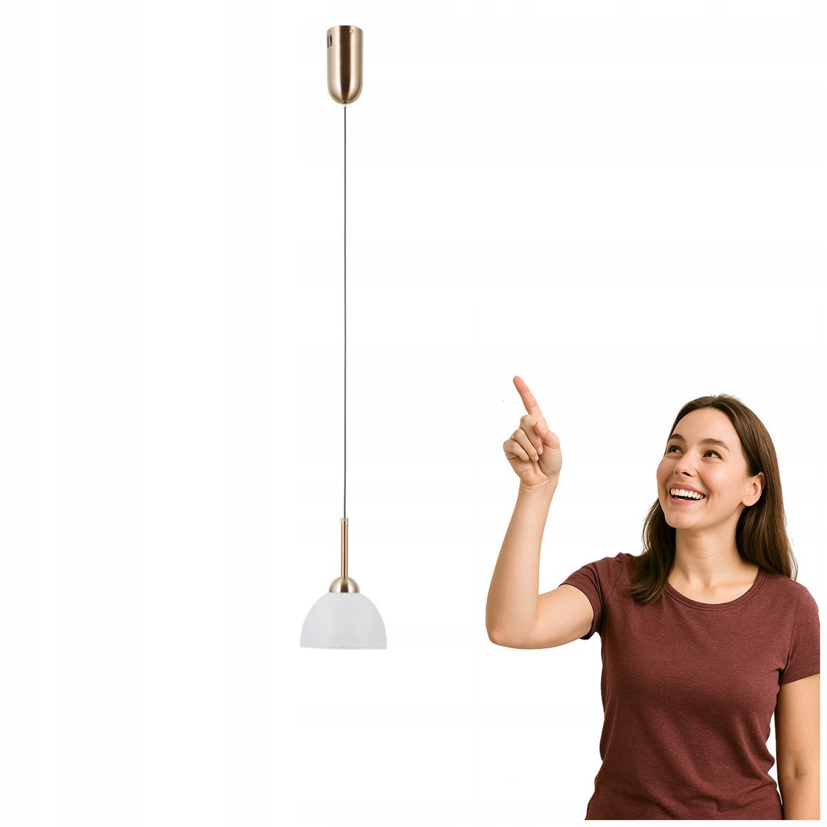 Závěsná Led lampa 5W Montiela PND-34374-1-HBR Italux