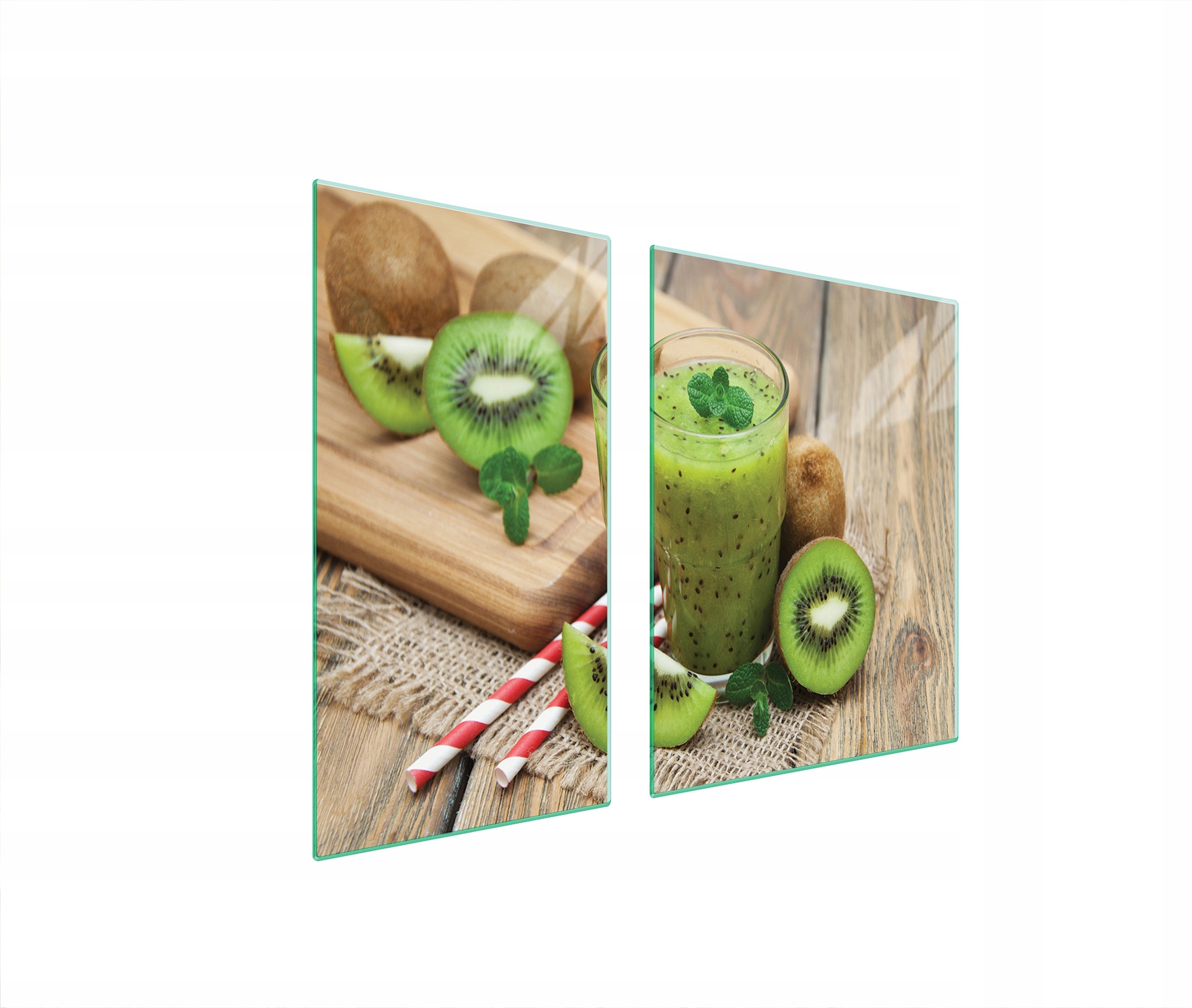 Ochranná Skleněná Deska Na Sporák 90x52 Kiwi Tvrzené Sklo