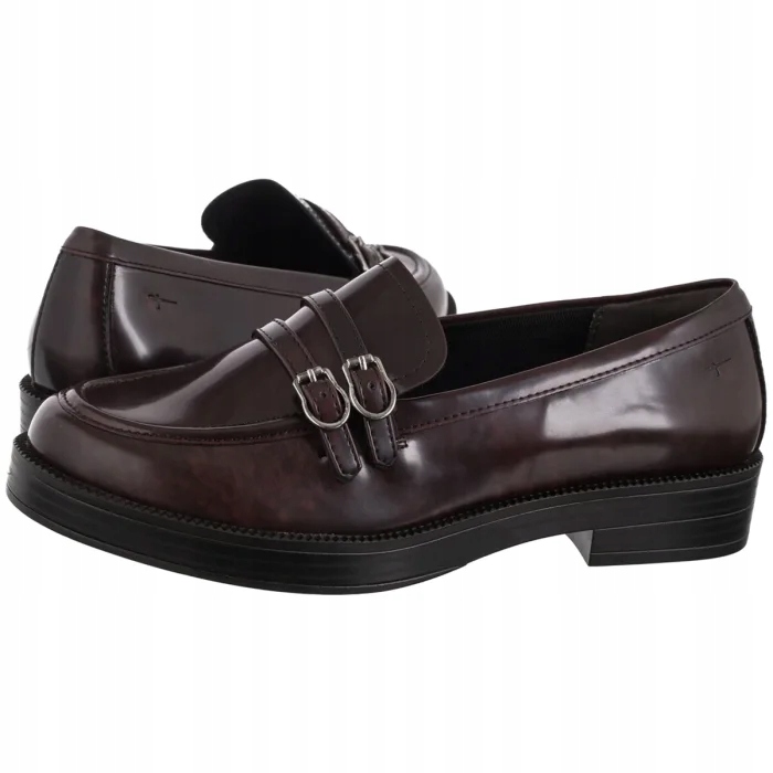 Dámské boty Elegantní mokasíny Tamaris Bordové 1-24348-45 537 Merlot